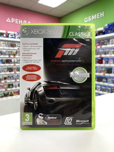 Игра Xbox 360 Forza Motorsport 3 Ultimate Collection. Товар уцененный
