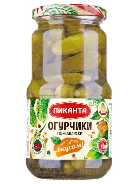 Огурчики Пиканта по-Баварски, 460 г