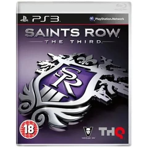 Игра Saints Row The Third. Издание на диске. Русская версия на ps3.