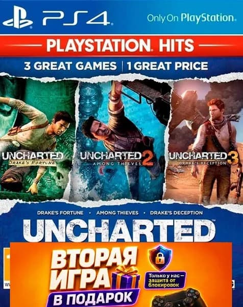 Игра Uncharted: The Nathan Drake Collection на PS5 (PlayStation 5)