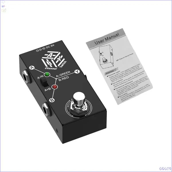 Гитарные педали, мини AB Switch, для удобного переключения каналов
