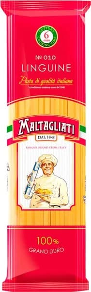 Макароны Maltagliati Лингвини 450г