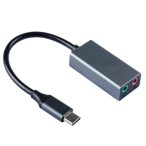 USB звуковая карта с разрешением 35 мм для ПК, планшета и компьютера