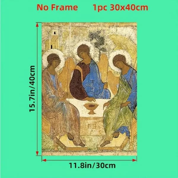 Религиозное украшение на стене 20x30cm