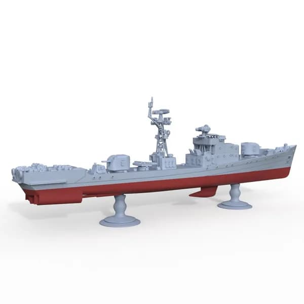 Военная модель, масштаб 1:2000 советский сторожевой корабль КР-7 (проект 35, тип Мирка, полный корпус)