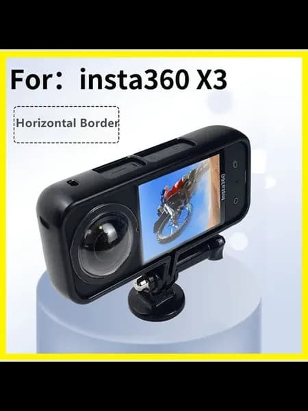 Кронштейн для Insta360 One X3 с винтом и основанием