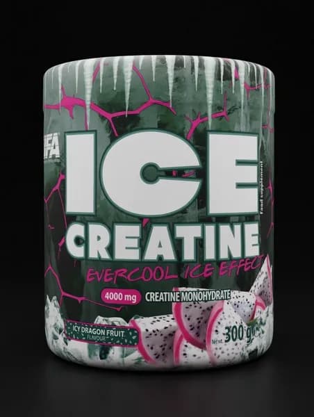 Креатин моногидрат ICE CREATINE FA, 300 гр, 60 порций, ледяная питахайя