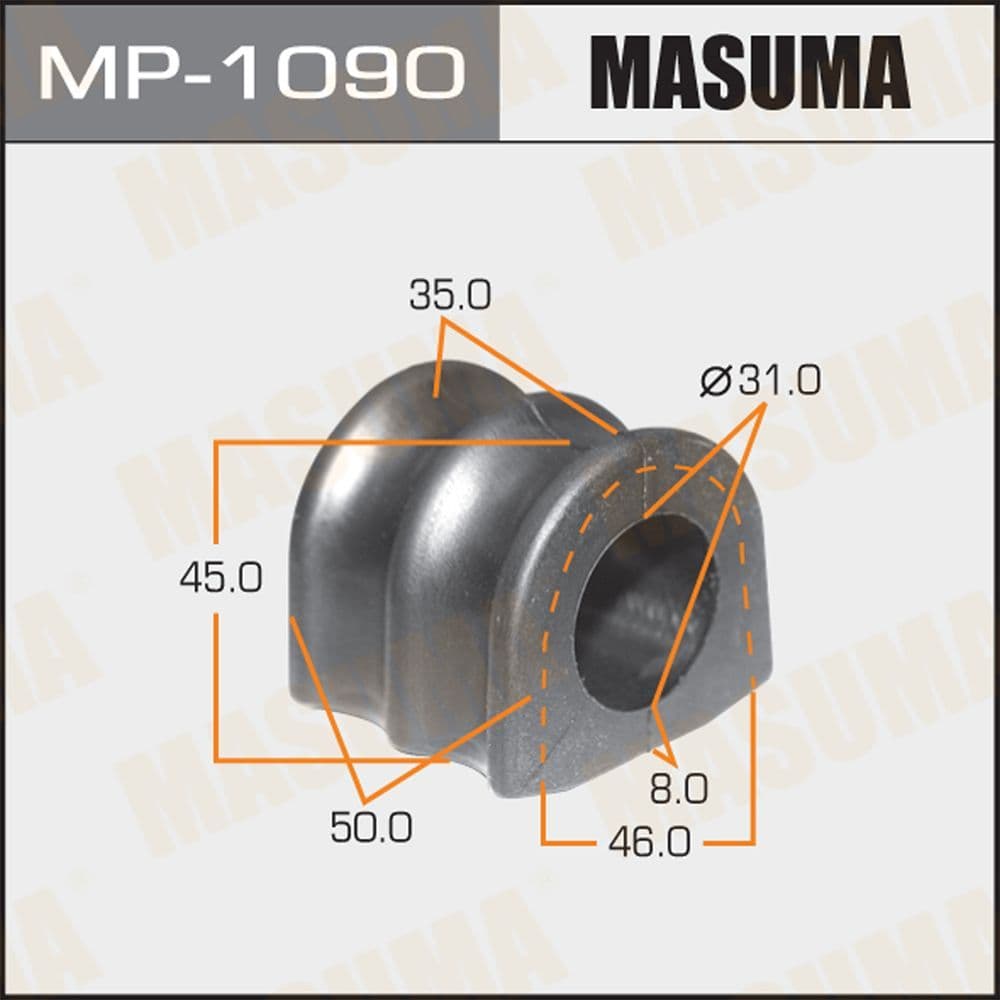 Втулка стабилизатора переднего ддя Nissan Pathfinder R51M MP-1090 MASUMA