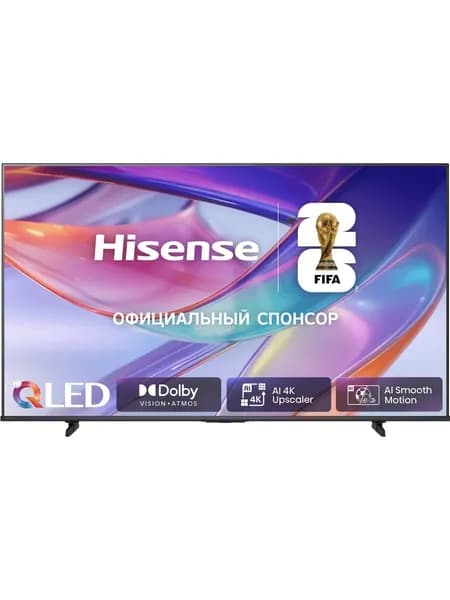 Hisense Телевизор 43E7S 43″ 4K UHD, черный