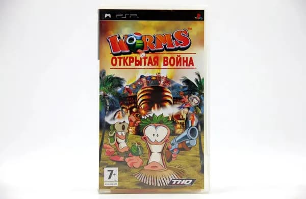 PSP игра Worms Открытая Война