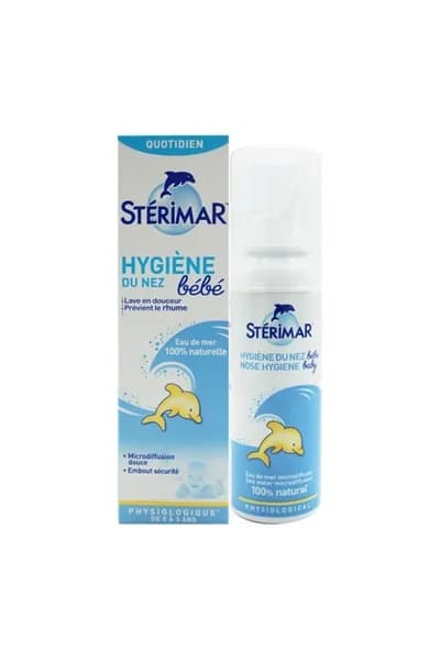 Детский спрей с морской водой 50 мл / Sterimar Baby Deniz Suyu Spreyi 50 Ml