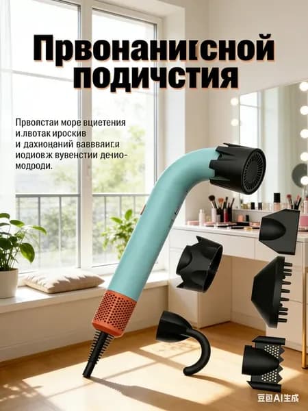 Фен для волос профессиональный с насадками