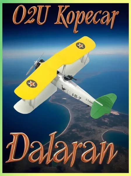 Самолет O-2U Коронет (США) 1:48 - Сборная модель без клея и окраски детальная Dalaran