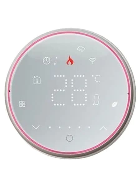Терморегулятор Beca BHT-6001 GCL WiFi Белый