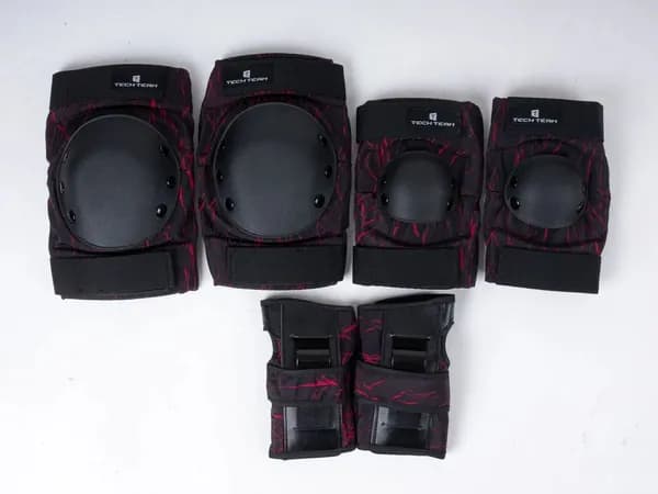 Защита Safe fit adult 4.0 black/red L