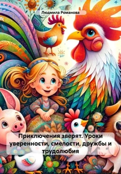 Приключения зверят. Уроки уверенности, смелости, дружбы и трудолюбия | Людмила Ильинична Романова | Электронная книга