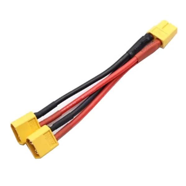 XT60 Параллельный разъем аккумулятора 1Female to 2Male Cable для RC