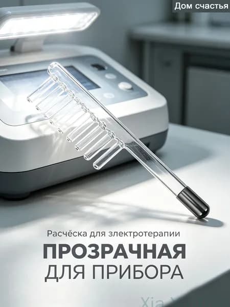 Расческа Из Стекла С Функцией Фототерапии И Укрепления Волос 1 Комплект