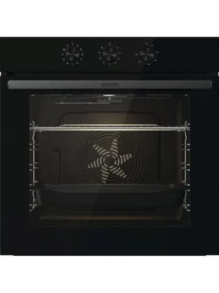 Электрический духовой шкаф Gorenje BO6725E02NBG, 59.5 см, 77 л, 11 режимов, гриль, очистка паром, черный