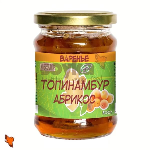 Варенье в сиропе топинамбура с абрикосом Посадъ, 300г