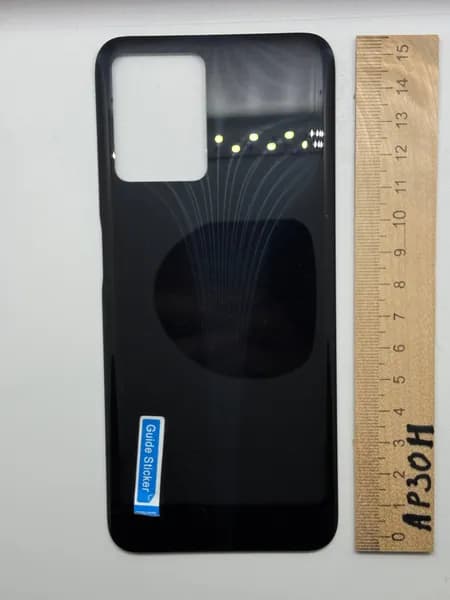 Задняя крышка для Realme 9 Pro (RMX3472/RMX3471) Черный полуночный Midnight Black