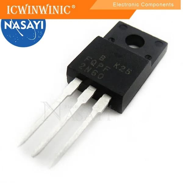 5шт FQPF2N60C FQPF2N60 TO-220F наличный товар