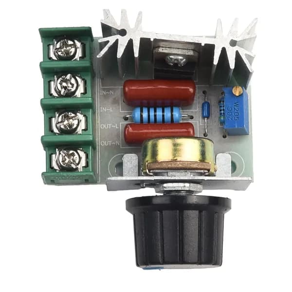 OZ-CUCR-1 шт. 220 В 2000 Вт Регулятор скорости двигателя SCR Регулятор напряжения Диммеры Термостат