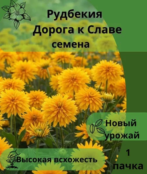 Рудбекия Дорога к Славе, семена 10шт