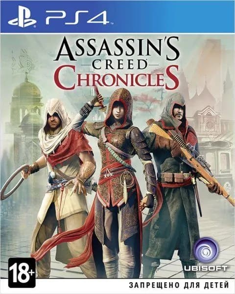 Игра Assassins Creed Chronicles Трилогия PS4 Русская Версия Диск на PS 4