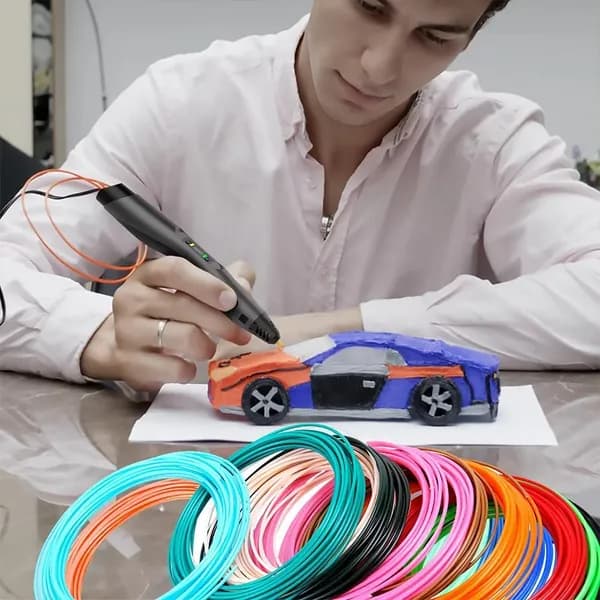 Пластик для 3D ручки / PLA набор из 20 цветов