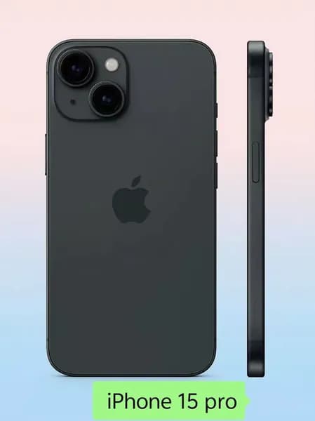 Муляж iPhone 15 pro-С ЛОГОТИПОМ-Тёмно-синий