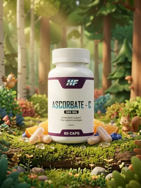 Аскорбат С, Буферизированный Витамин С, Ascorbat-C, 60к 500мг
