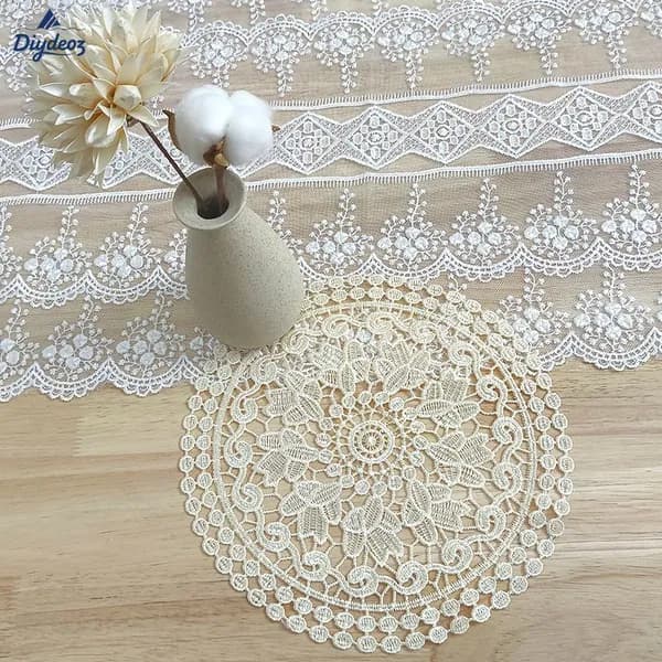 Салфетка сервировочная Полиэстер 15x15см, 1шт.