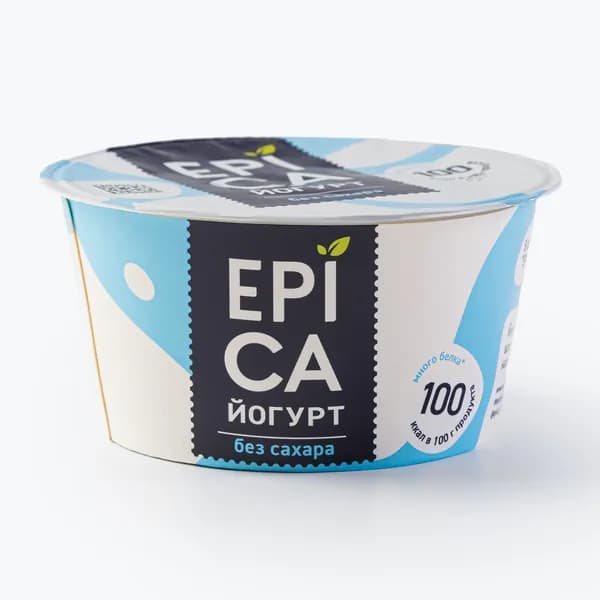 Йогурт Натуральный 6 % 130 г, Epica