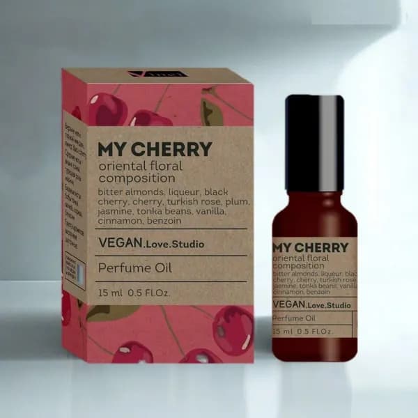 Парфюмерное масло Vegan Love Studio, женское, My Cherry (Lost Cherry), 15мл