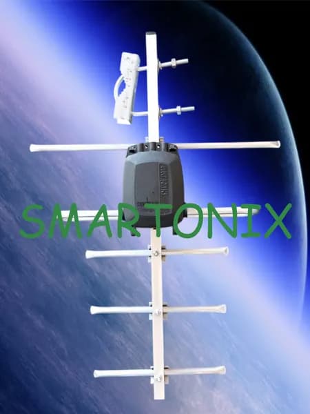 Уличная антенна для просмотра цифрового телевидения, для DVB-T2, пассивная, усиление 7Дби, Ф5Н