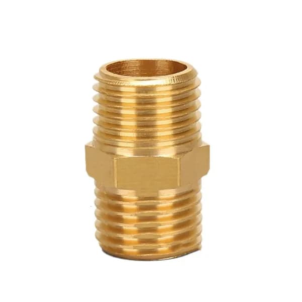 Латунный шестигранный переходник, 1/4"
