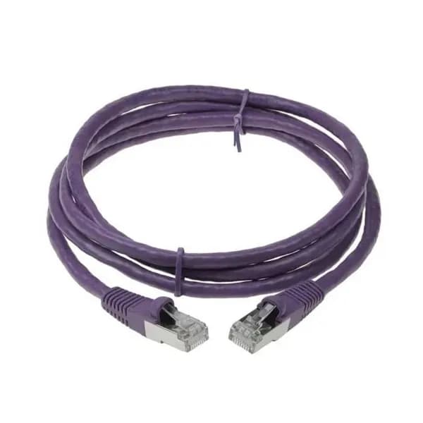 Патч-корд 1 метр ACD Cat6a SSTP 26AWG 4Pair, CU, LSZH, Пурпурный (ACD-LPS6AZ-10P)