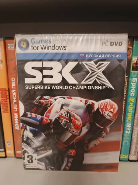 Видеоигра SBK X: Superbike World Championship 2010 на ПК DVD (диск запечатан!)