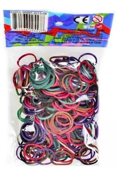 Резинки RAINBOW LOOM Силикон Хэллоуин Микс Mixed Halloween B0069