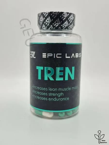 Анаболический комплекс Epic Labs Tren 60 капсул, для роста мышечной массы, рост силы, для мужчин