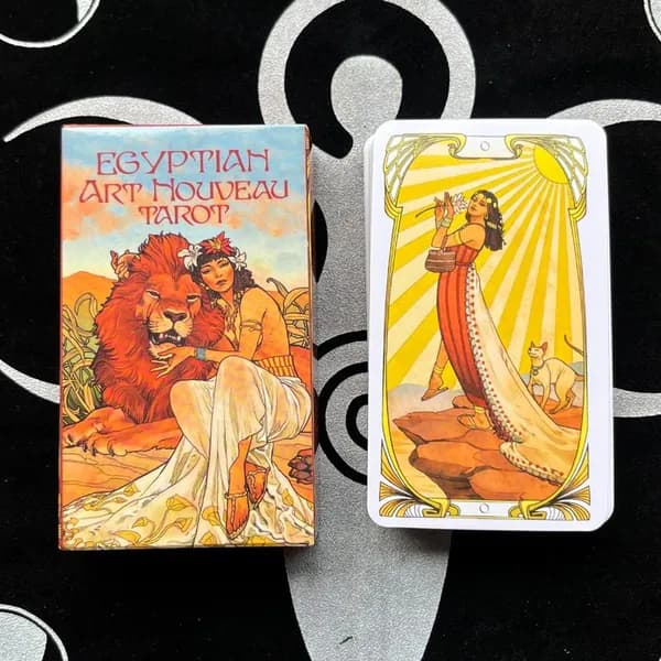 Карты Таро Египетский модерн Стандартный размер /Tarot Cards Egyptian Art Nouveau