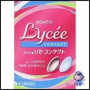 Качественные капли Rohto, 8 мл для контакта