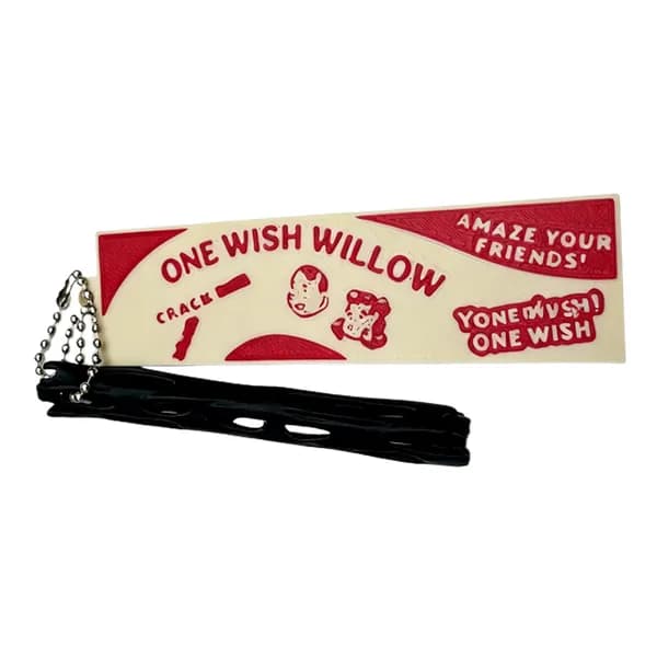 Чёрная веточка ивы для загадывания желаний из PLA, 9 1,2 1,2 см