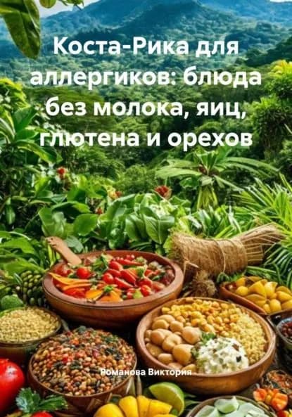Коста-Рика для аллергиков: блюда без молока, яиц, глютена и орехов | Романова Виктория Алексеевна | Электронная книга