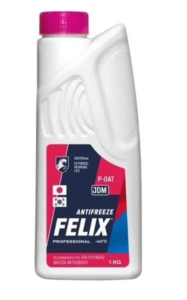 Антифриз FELIX JDM Pink, в п/э канистра 1кг