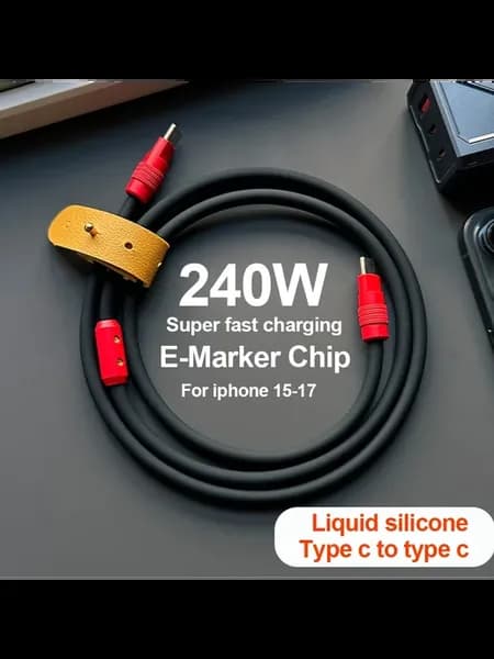 Кабель для быстрой зарядки USB-C на