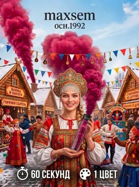 цветной дым