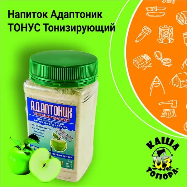Напиток Адаптоник тонизирующий 'Тонус' 'Лионик' в ПЭТ-банке, 330г