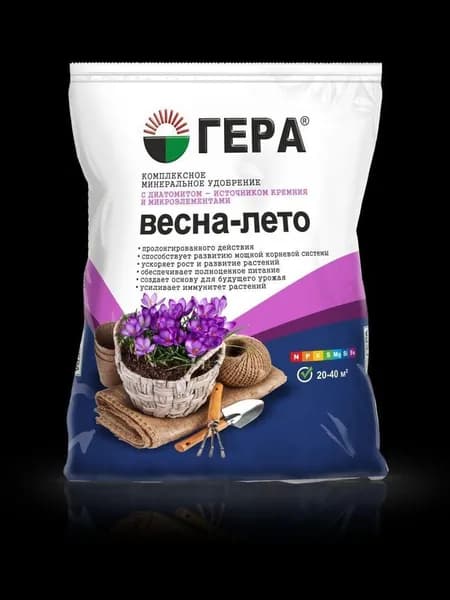 Удобрение с диатомитом-источником кремния и микроэлементами Весна-Лето -0,9 кг